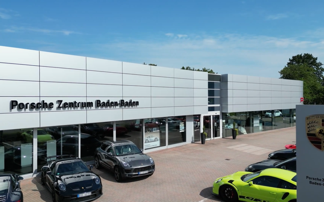 How Porsche Garage Reduced Temperatures in Their Showroom by Eight Degrees with Sun Protection Window Films from 3M